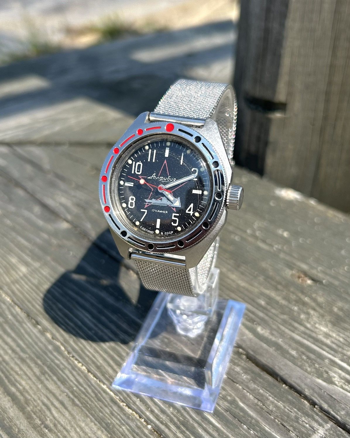 image of Vintage Watch Vostok Komandirskie Ussr Mechanical 1980S, Men's