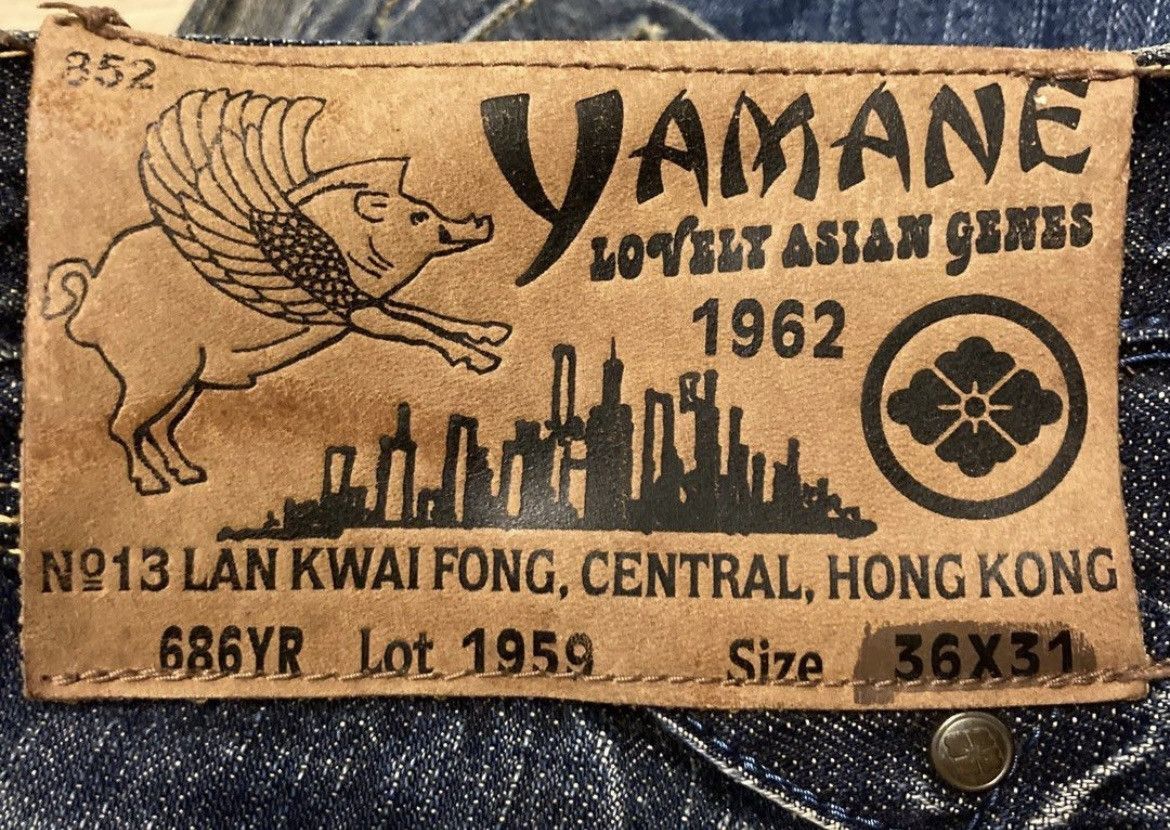 Evisu Evisu Yamane Big Logo Spell Out Denim Size US 36 / EU 52 - 6 Thumbnail