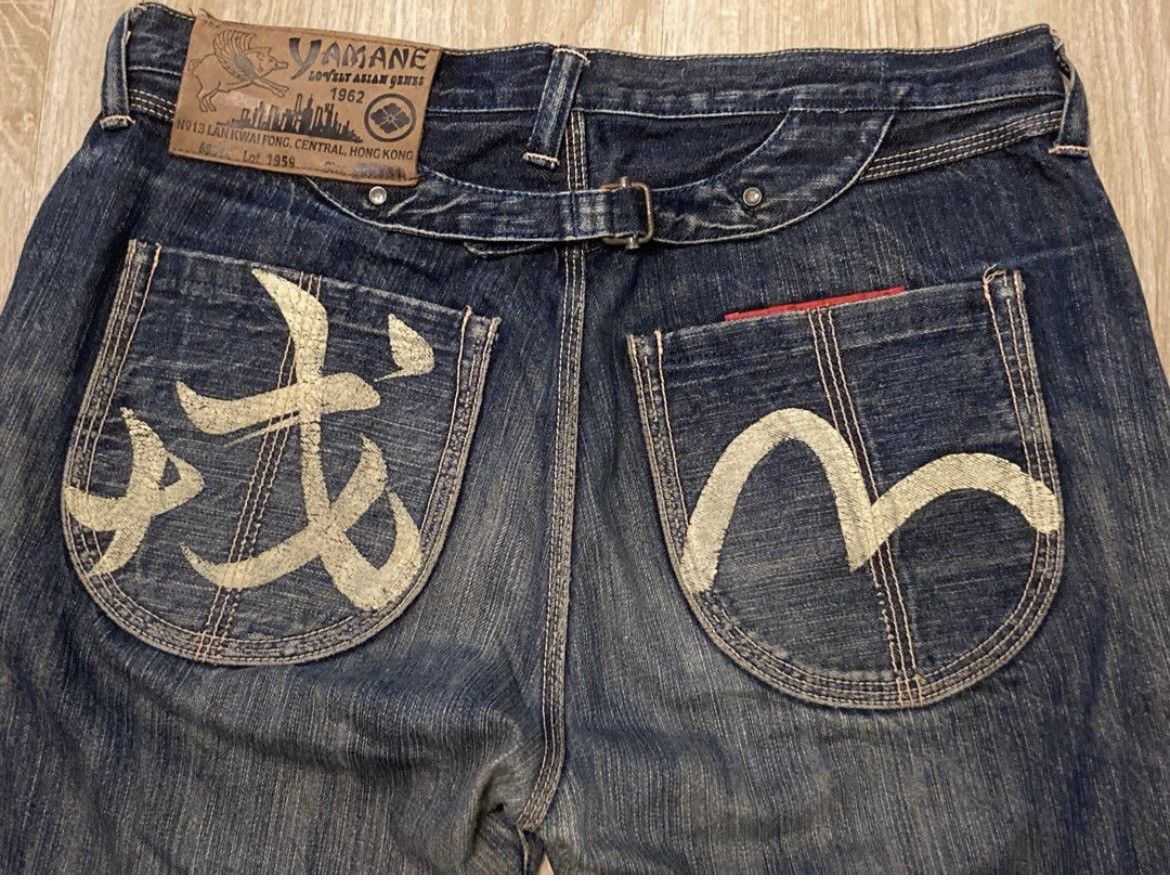 Evisu Evisu Yamane Big Logo Spell Out Denim Size US 36 / EU 52 - 7 Thumbnail