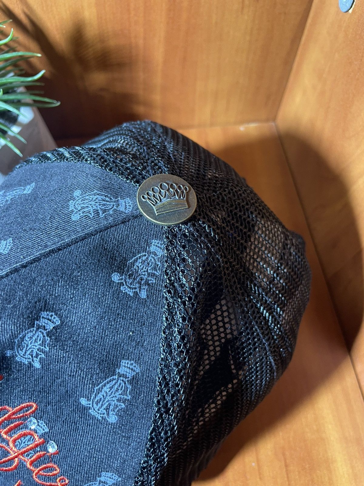 Ed Hardy × Japanese Brand Ed Hardy by Christian Audiger vintage Japanese cap Size ONE SIZE - 4 Thumbnail