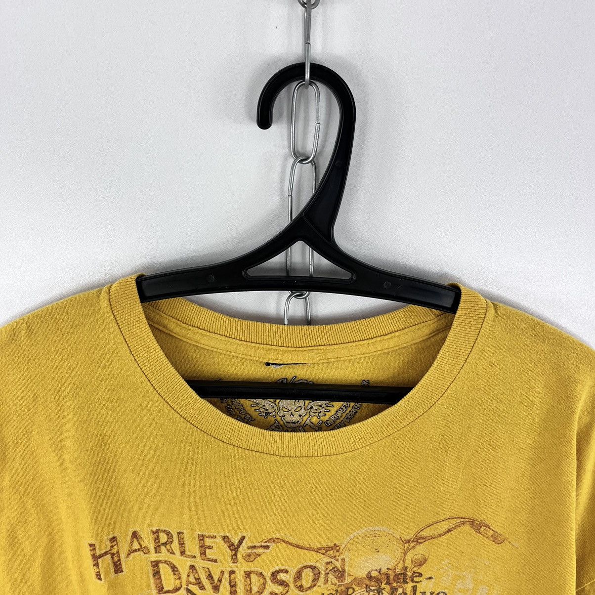 Harley Davidson Harley Davidson 2016 H-D Big Logo T-Shirt Yellow Size XL/XXL Size US XXL / EU 58 / 5 - 8 Thumbnail