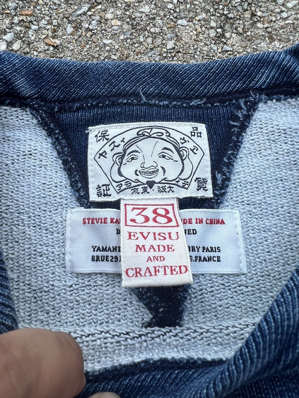 Evisu Evisu Big Logo Spell Out Embroidered Sweatshirt Size US M / EU 48-50 / 2 - 4 Thumbnail
