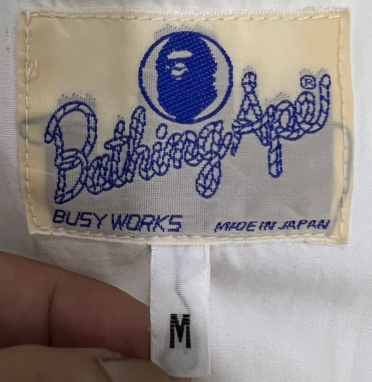 Bape × Vintage VINTAGE BATHING APES BUSY WORKS JACKET GCW23 Size US M / EU 48-50 / 2 - 11 Thumbnail