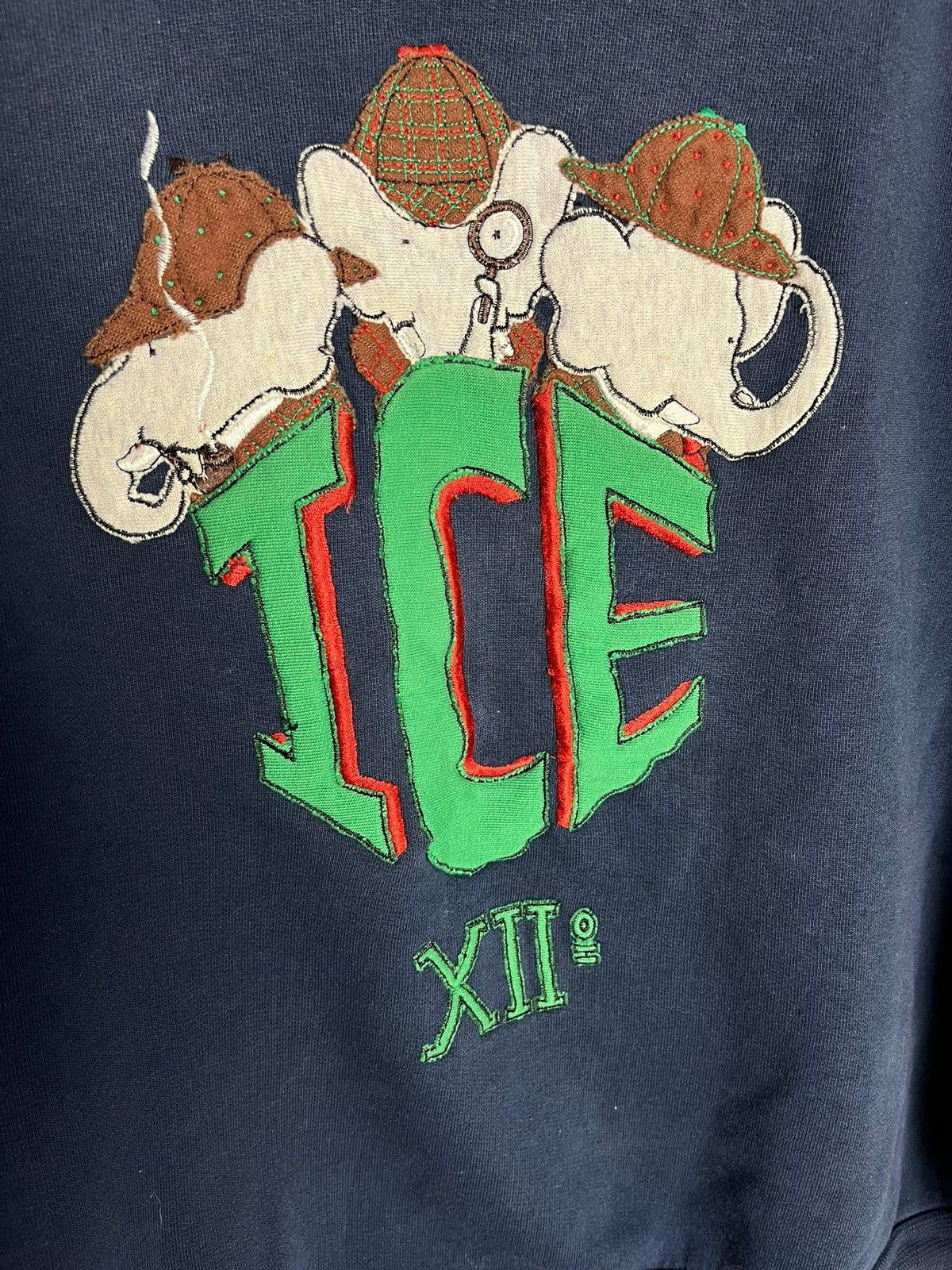 Iceberg × Vintage RARE 1987 ICEBERG VINTAGE POLO CREWNECK MADEN IN ITALY Y2K Size US L / EU 52-54 / 3 - 4 Thumbnail