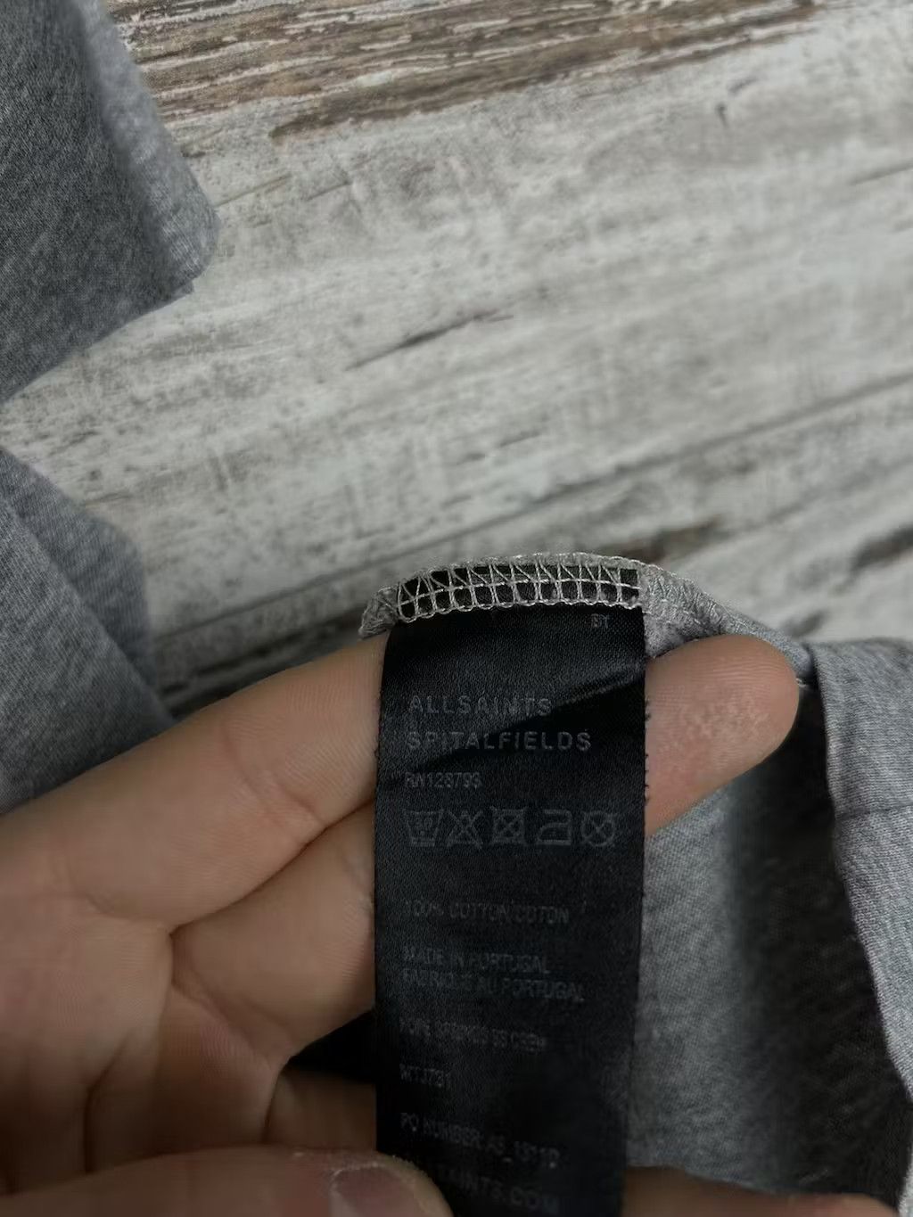 Allsaints Mens AllSaints Overprint T Shirt luxury tee streetwear y2k Size US M / EU 48-50 / 2 - 9 Thumbnail