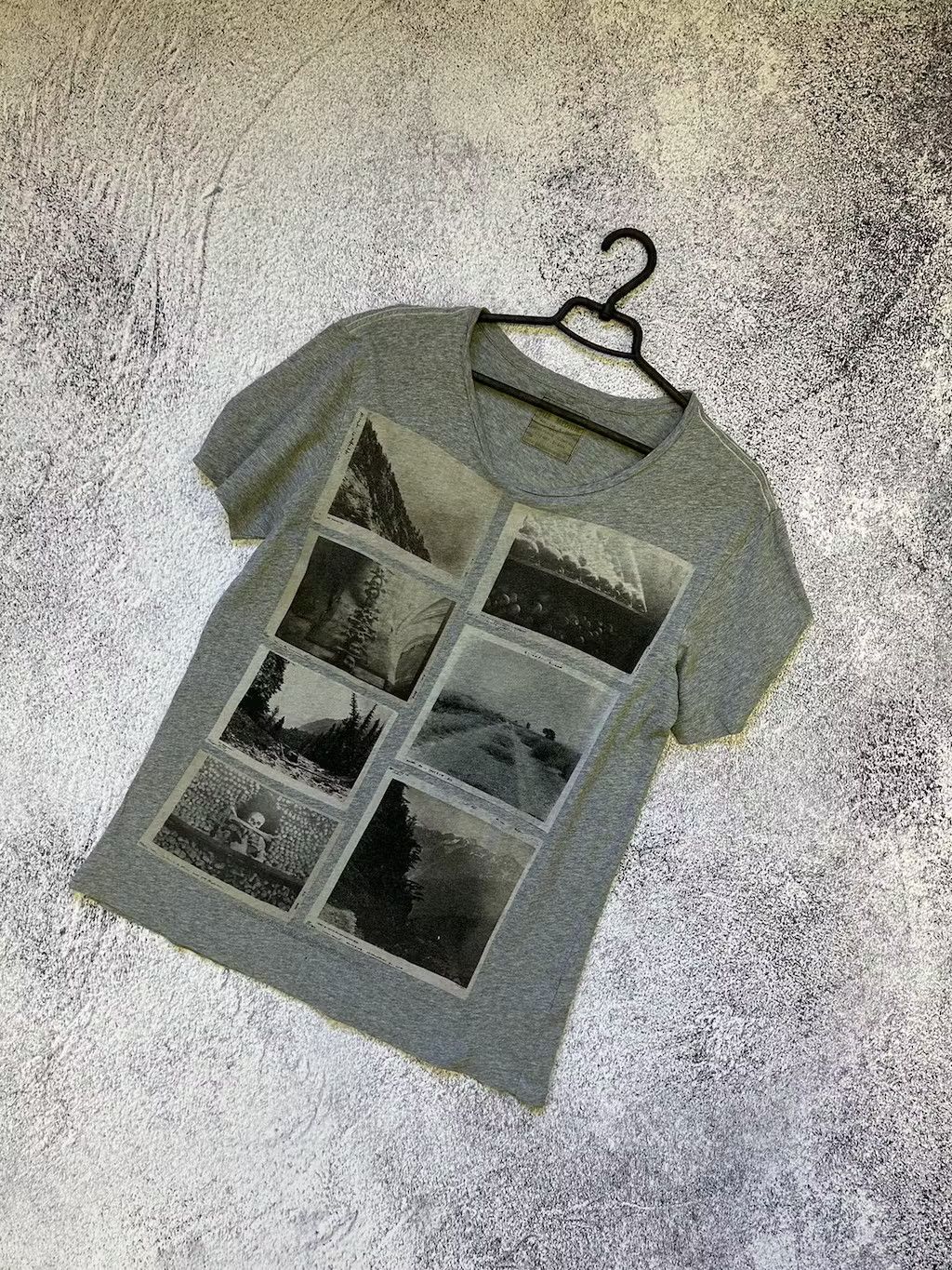 Allsaints Mens AllSaints Overprint T Shirt luxury tee streetwear y2k Size US M / EU 48-50 / 2 - 2 Thumbnail