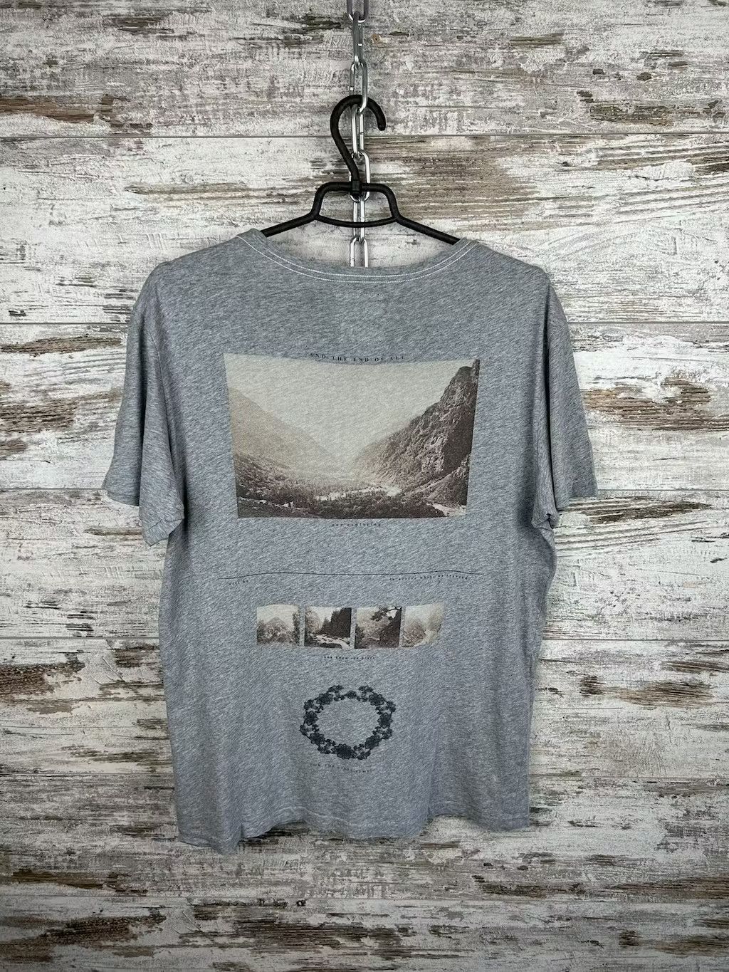 Allsaints Mens AllSaints Overprint T Shirt luxury tee streetwear y2k Size US M / EU 48-50 / 2 - 1 Thumbnail