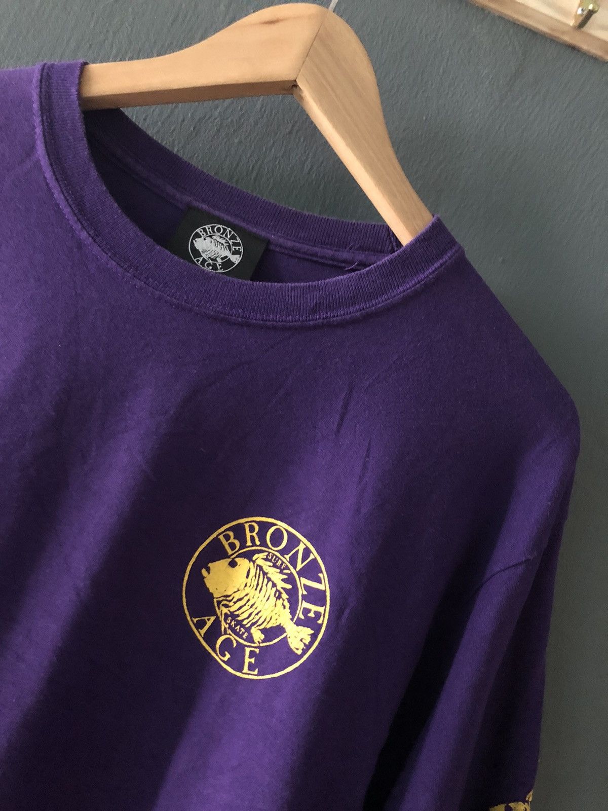 Vintage × Welcome Skateboards VINTAGE BRONZE AGE SKATEBOARDING LONG SLEEVE SHIRT BIG LOGO Size US M / EU 48-50 / 2 - 5 Thumbnail