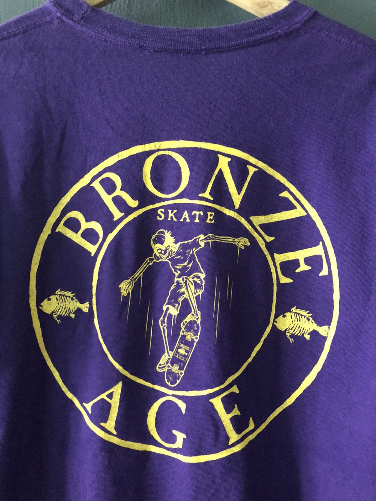 Vintage × Welcome Skateboards VINTAGE BRONZE AGE SKATEBOARDING LONG SLEEVE SHIRT BIG LOGO Size US M / EU 48-50 / 2 - 2 Thumbnail
