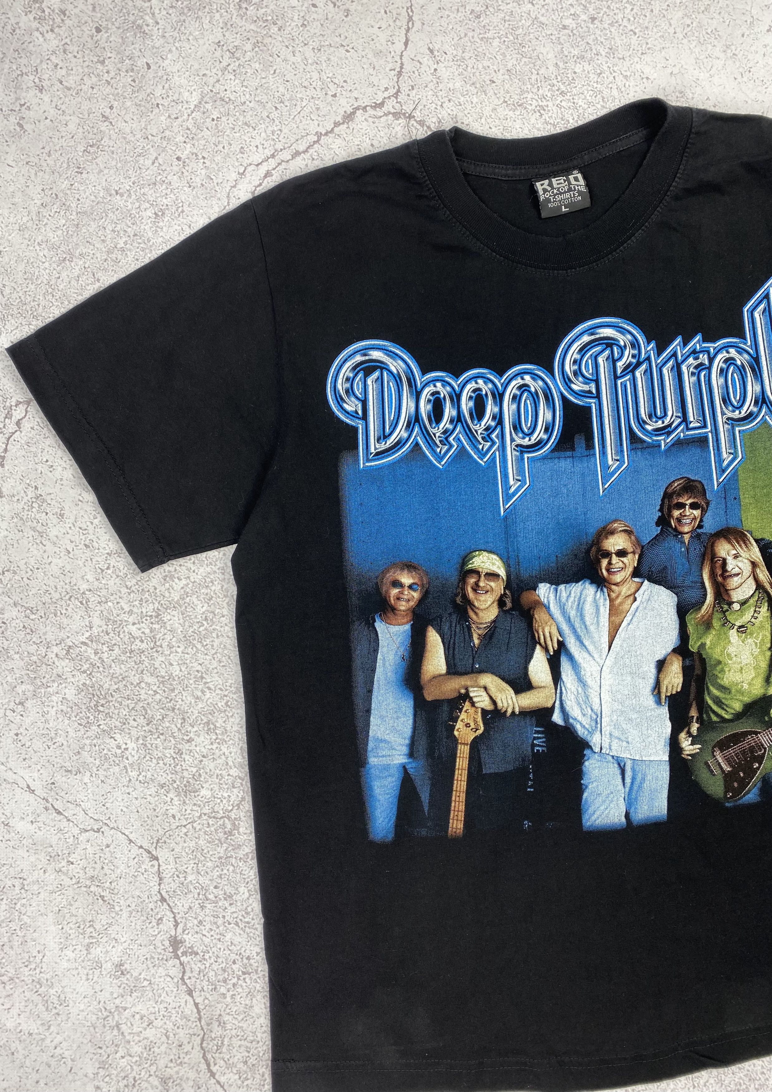Band Tees × Vintage Vintage Deep Purple Band Rock Tee T Shirt Size US M / EU 48-50 / 2 - 4 Thumbnail