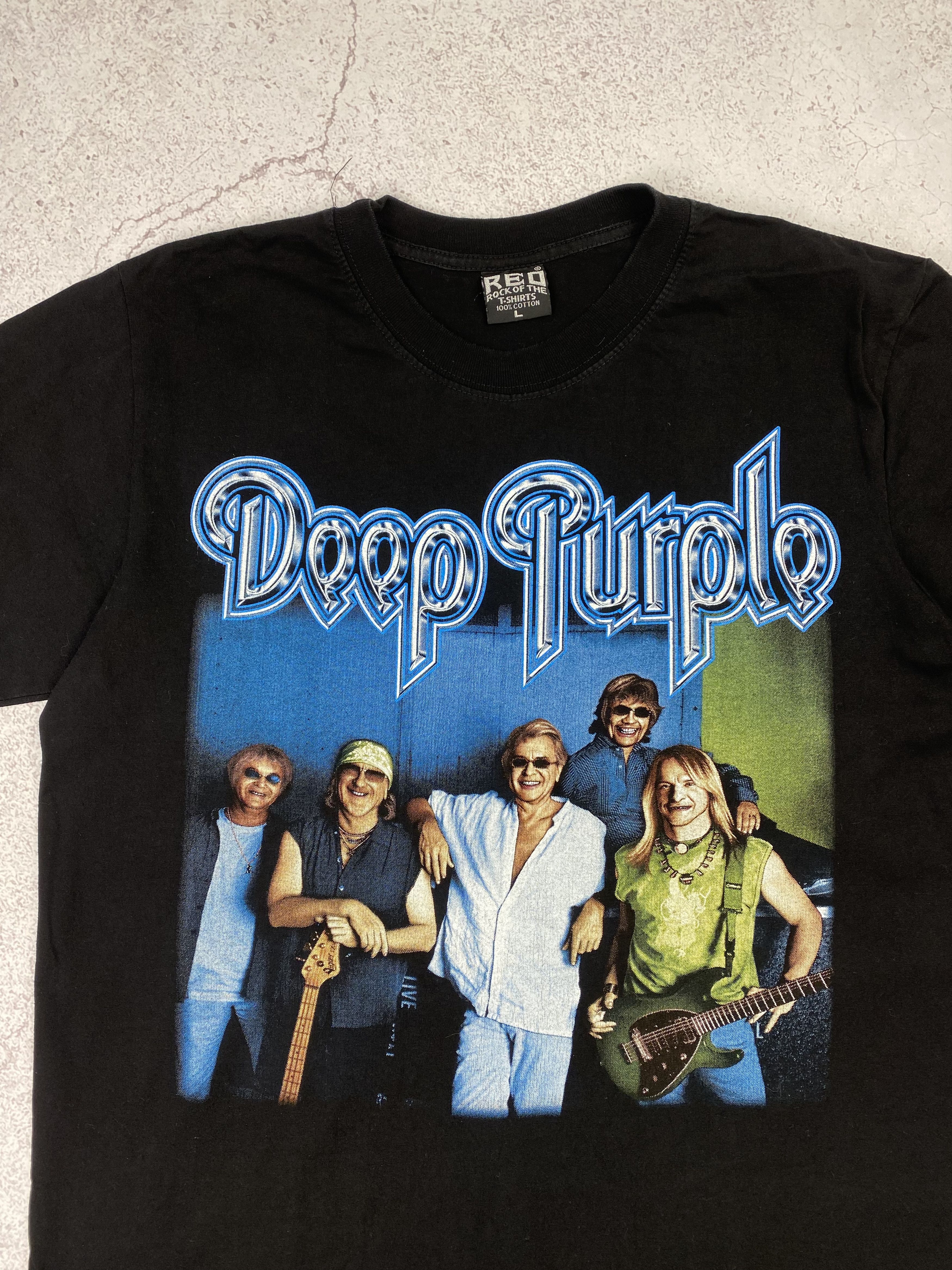 Band Tees × Vintage Vintage Deep Purple Band Rock Tee T Shirt Size US M / EU 48-50 / 2 - 3 Thumbnail