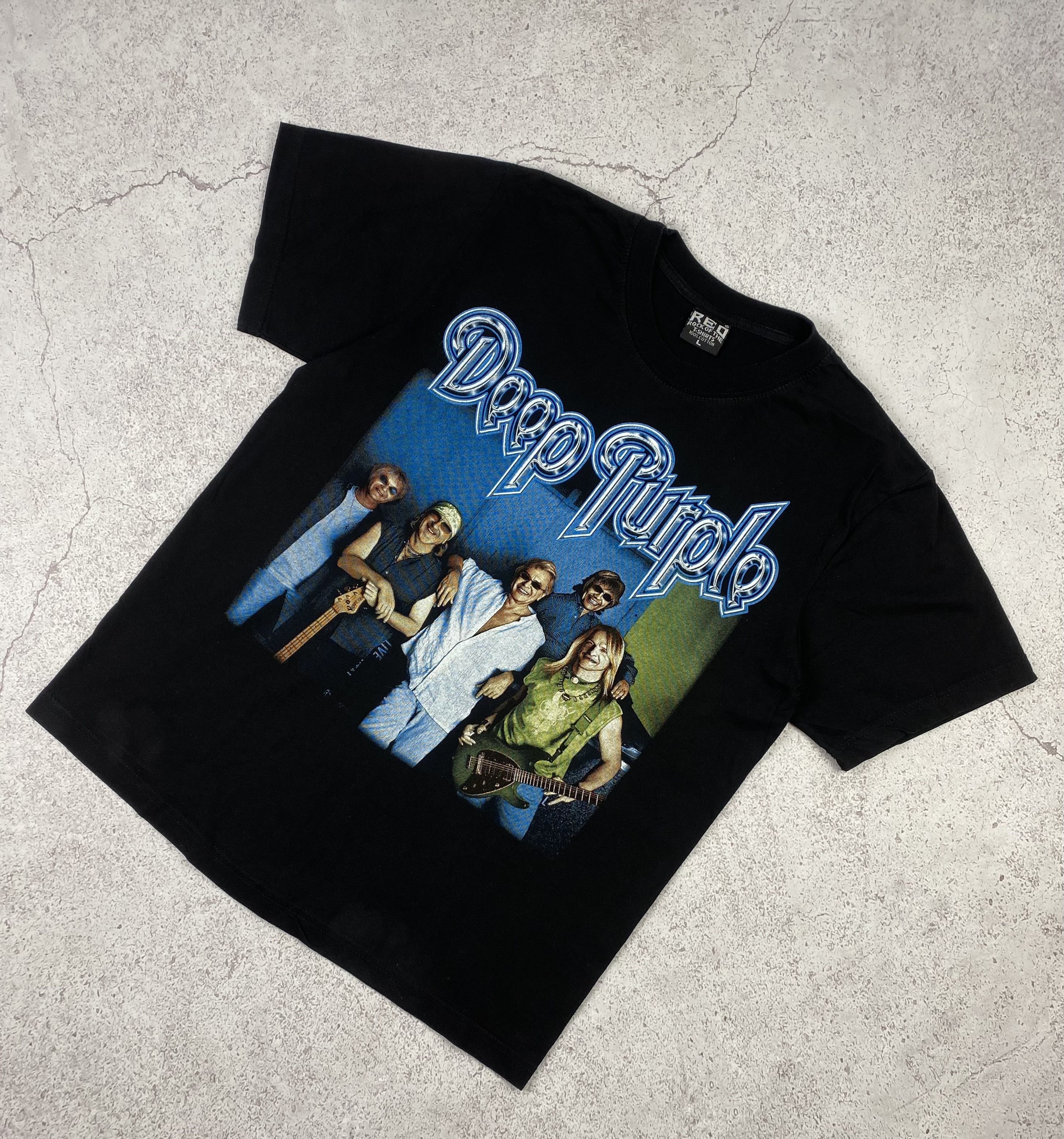 Band Tees × Vintage Vintage Deep Purple Band Rock Tee T Shirt Size US M / EU 48-50 / 2 - 2 Thumbnail