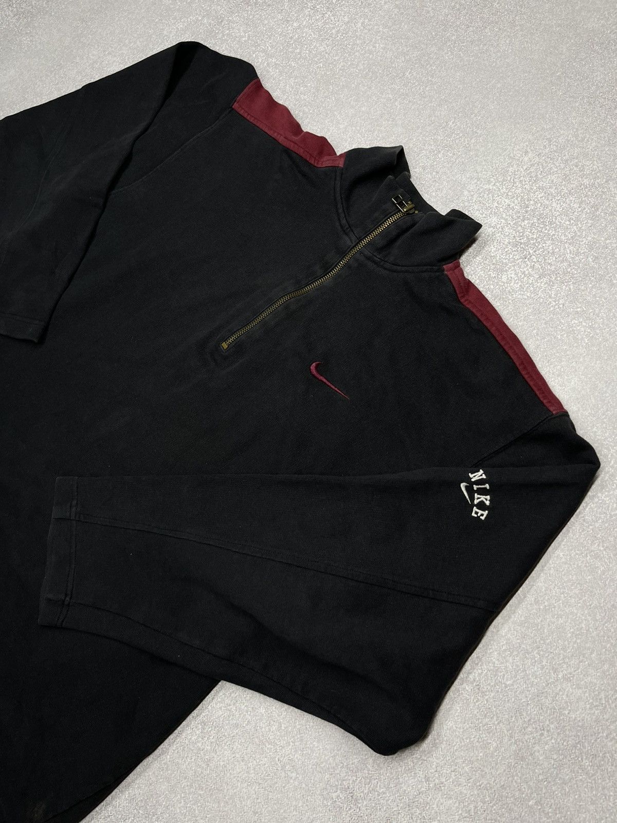 Nike Vintage 90s Nike Half Zip Y2K size L Size US L / EU 52-54 / 3 - 2 Thumbnail