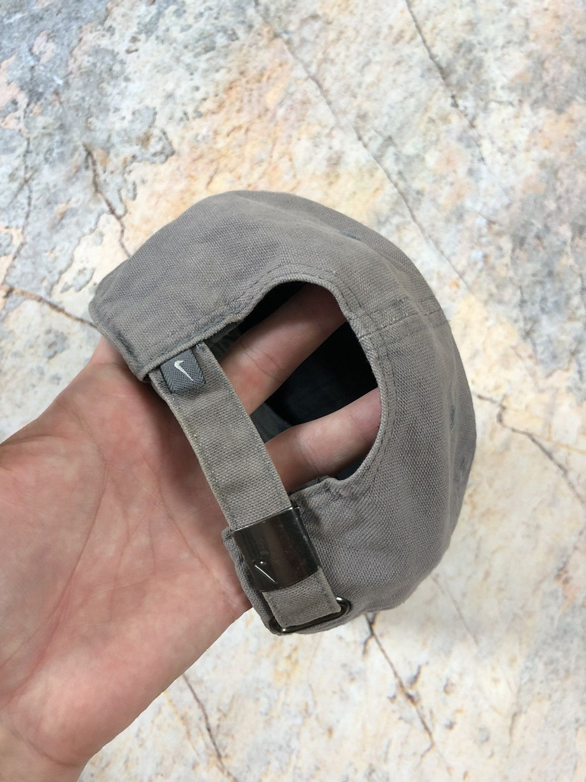 Nike × Vintage Nike air vintage gray logo cap Size ONE SIZE - 5 Thumbnail