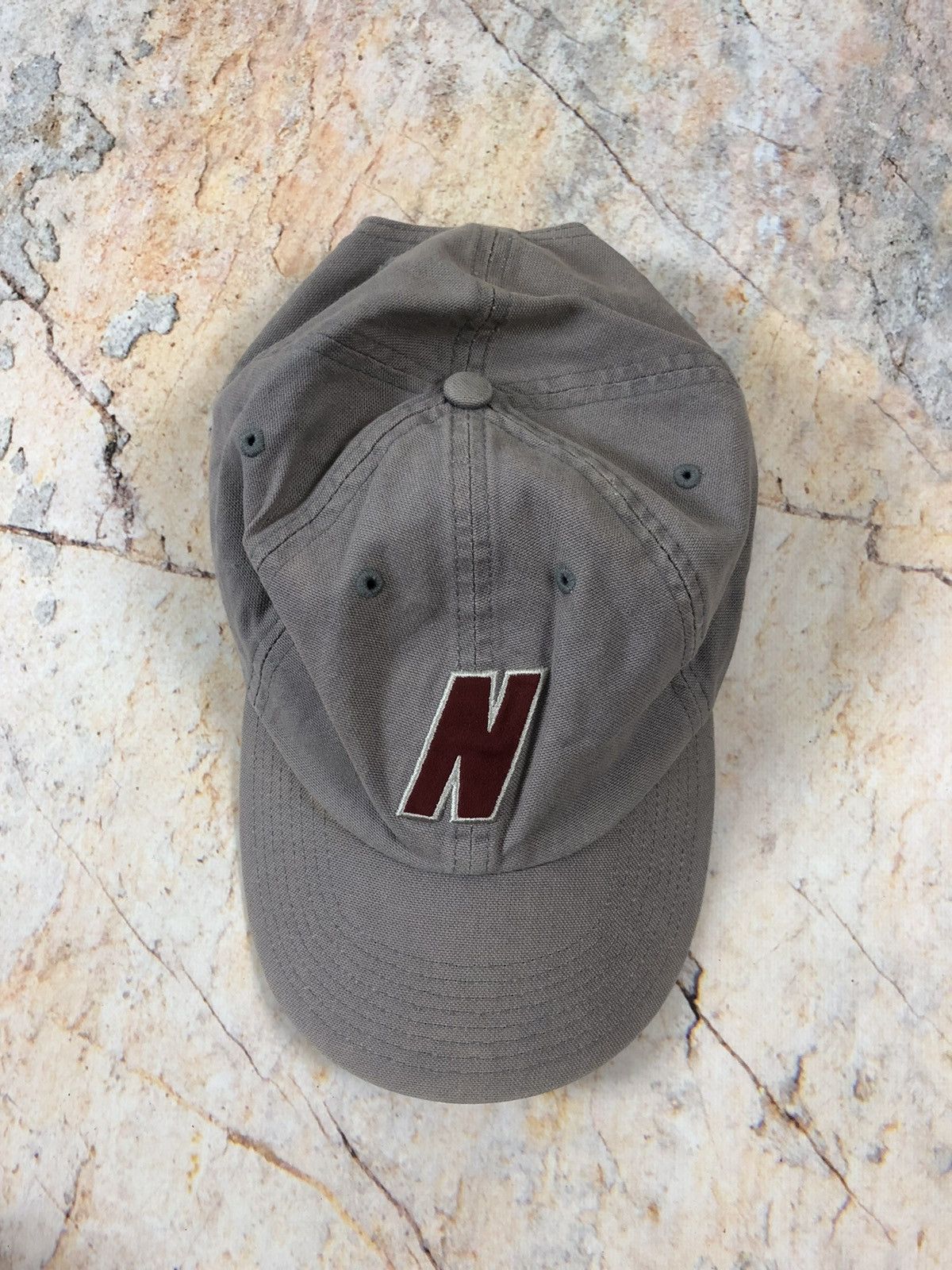 Nike × Vintage Nike air vintage gray logo cap Size ONE SIZE - 1 Thumbnail
