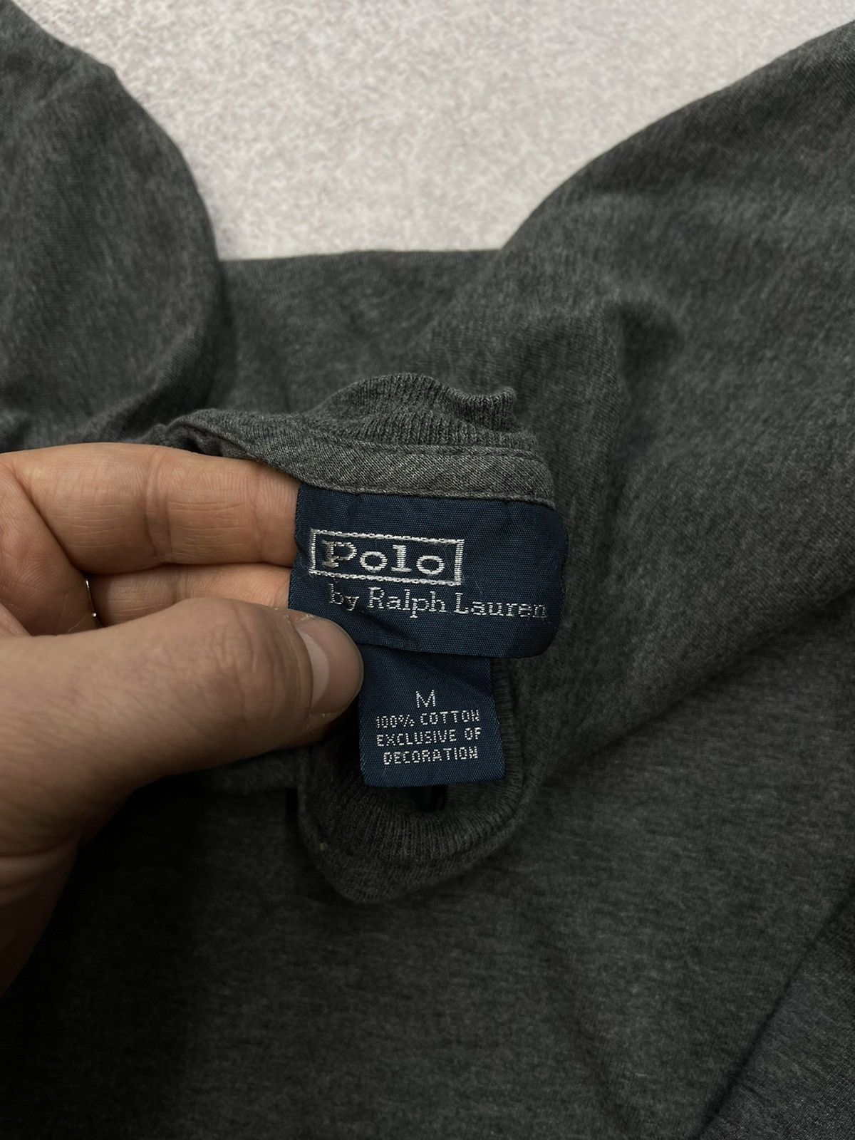 Polo Ralph Lauren Vintage Polo Ralph Lauren Longsleeve Grey Y2K Rugby Size US M / EU 48-50 / 2 - 6 Thumbnail