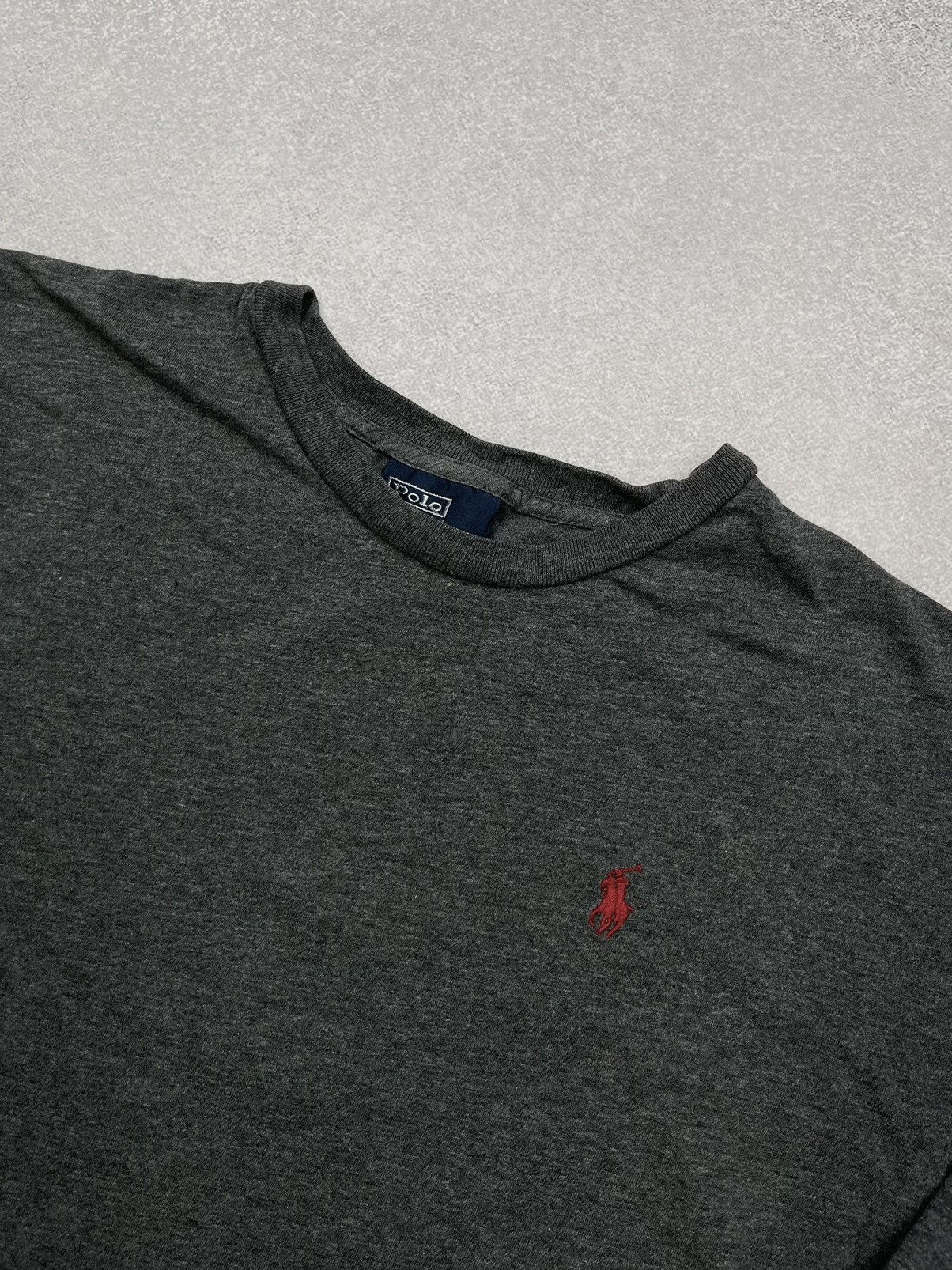 Polo Ralph Lauren Vintage Polo Ralph Lauren Longsleeve Grey Y2K Rugby Size US M / EU 48-50 / 2 - 4 Thumbnail