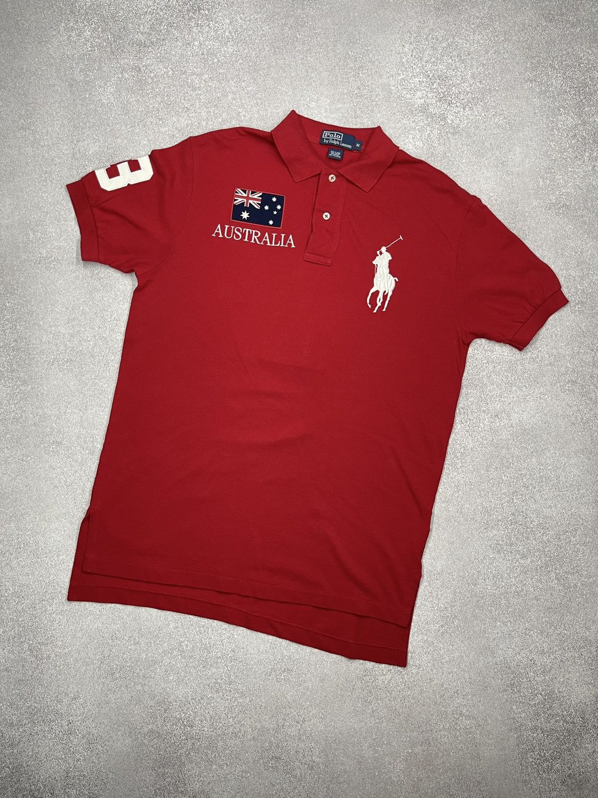 Polo Ralph Lauren × Vintage Vintage Polo Ralph Lauren Australia City Polo Rare Y2K Size US M / EU 48-50 / 2 - 1 Thumbnail