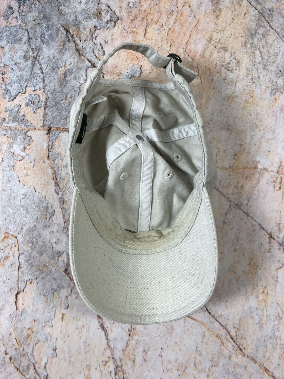 Nike × Vintage Nike vintage white big logo cap Size ONE SIZE - 5 Thumbnail
