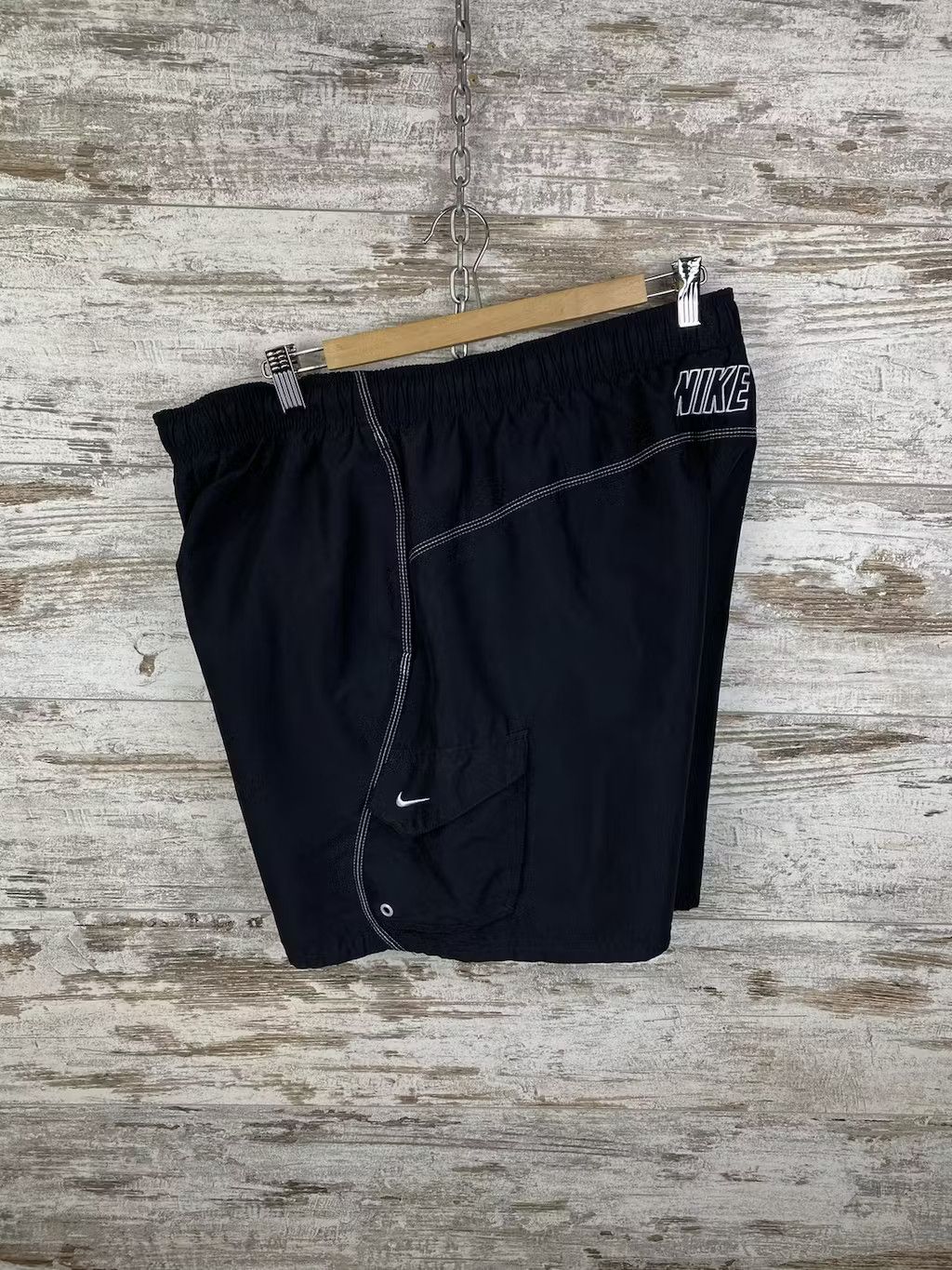 Nike × Vintage Mens Vintage Nike Cargo shorts streetwear y2k rare acg drill Size US 36 / EU 52 - 7 Thumbnail