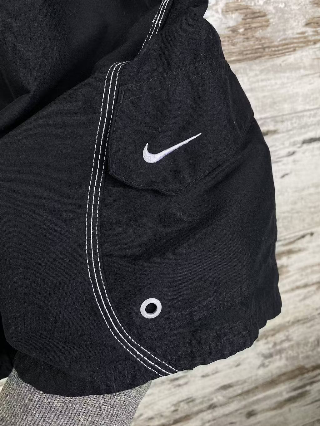 Nike × Vintage Mens Vintage Nike Cargo shorts streetwear y2k rare acg drill Size US 36 / EU 52 - 5 Thumbnail