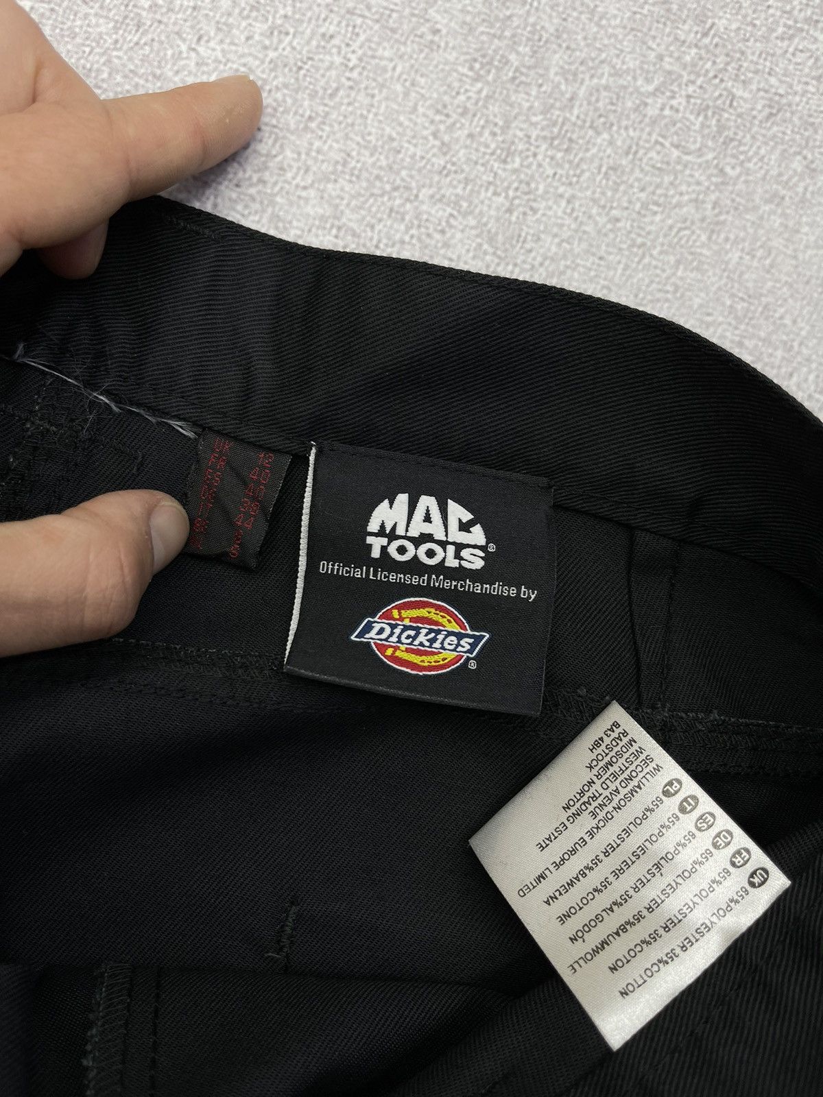 Dickies × Vintage Vintage Dickies Mag Tools Black Cargo Pants Workwear Y2K Size 30" / US 8 / IT 44 - 9 Thumbnail