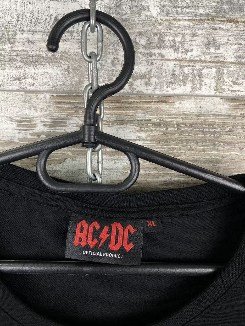 AC/DC Mens Vintage ACDC T Shirt rock band tee Size US L / EU 52-54 / 3 - 5 Thumbnail