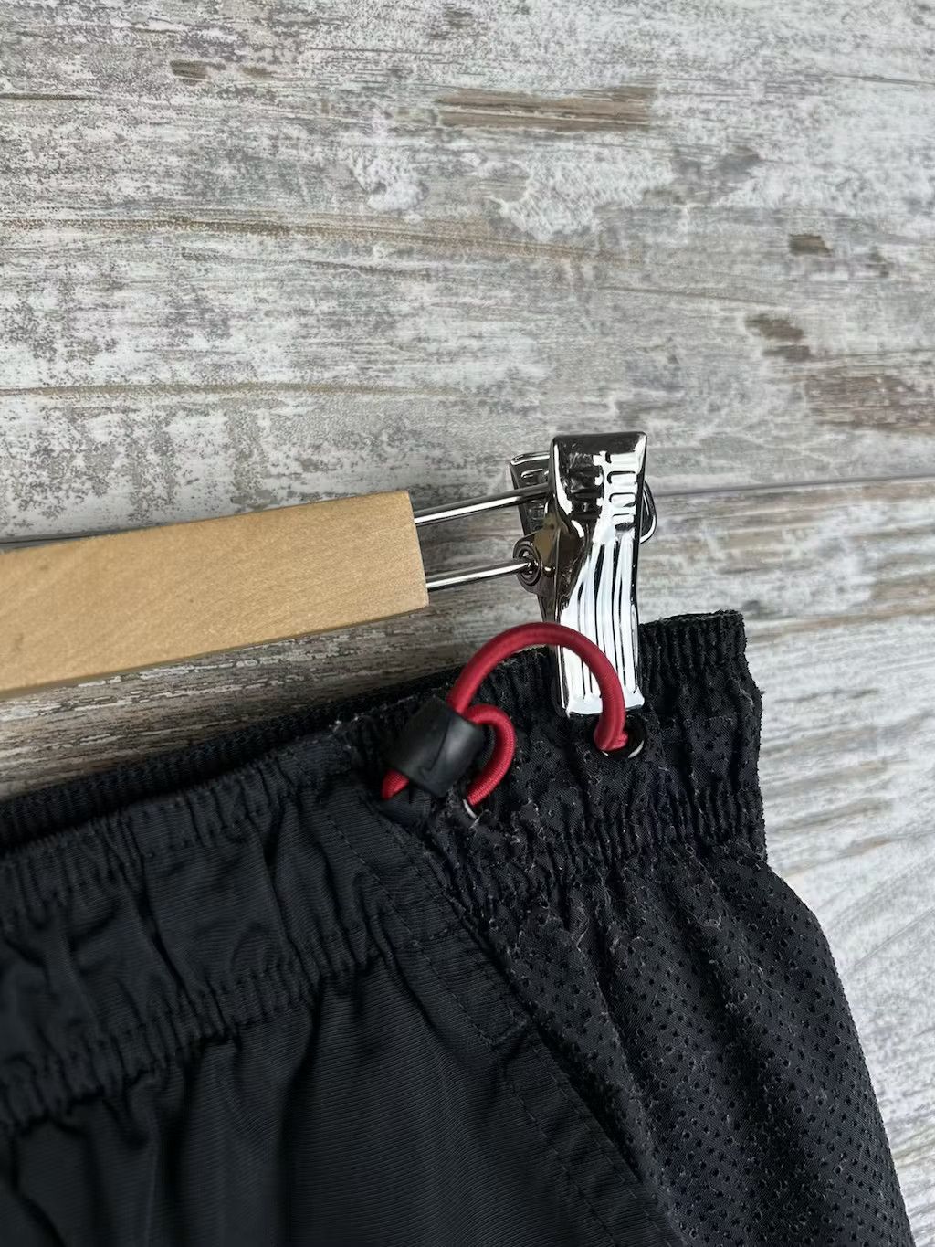 Nike × Vintage Mens Vintage Nike drill pants streetwear y2k air sweatpants Size US 30 / EU 46 - 9 Thumbnail