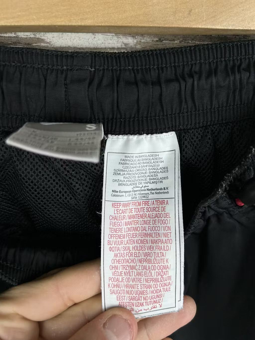 Nike × Vintage Mens Vintage Nike drill pants streetwear y2k air sweatpants Size US 30 / EU 46 - 14 Thumbnail