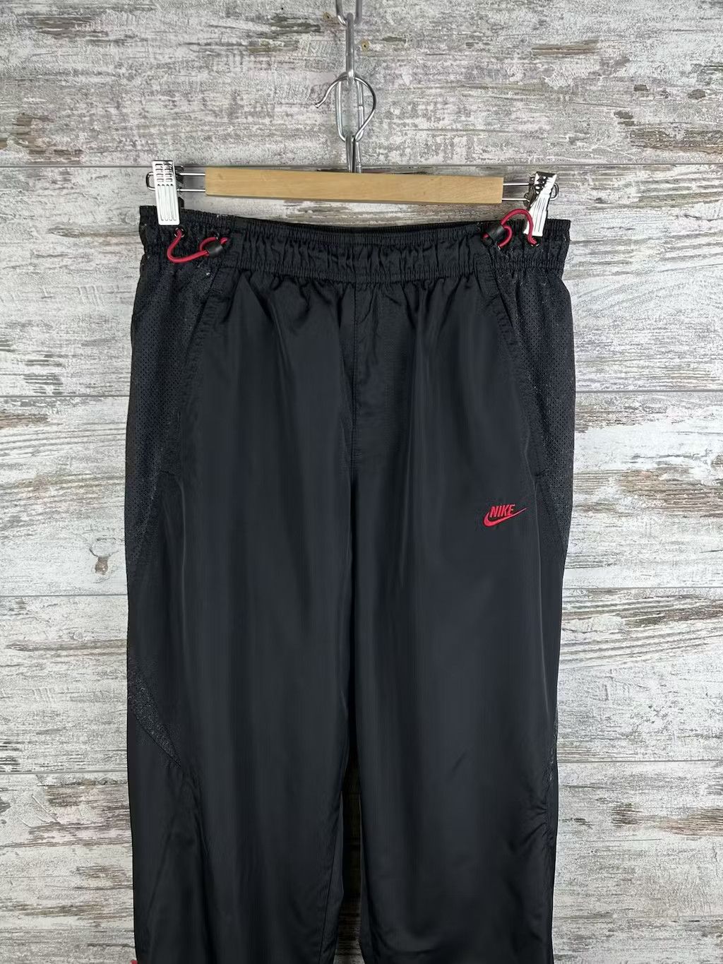 Nike × Vintage Mens Vintage Nike drill pants streetwear y2k air sweatpants Size US 30 / EU 46 - 7 Thumbnail