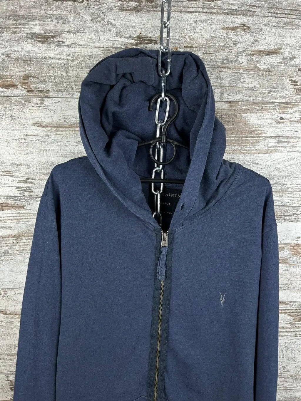 Allsaints Mens AllSaints Orian Hoodie streetwear luxury jacket ss Size US L / EU 52-54 / 3 - 2 Thumbnail