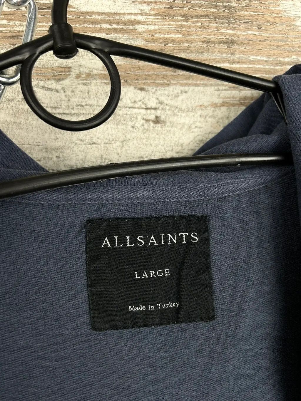 Allsaints Mens AllSaints Orian Hoodie streetwear luxury jacket ss Size US L / EU 52-54 / 3 - 6 Thumbnail