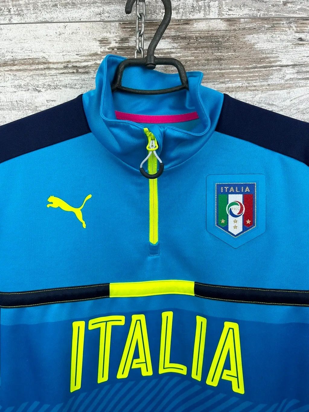 Puma Mens Vintage Puma Italia National Team Sweatshirt Italy rare Size US M / EU 48-50 / 2 - 3 Thumbnail