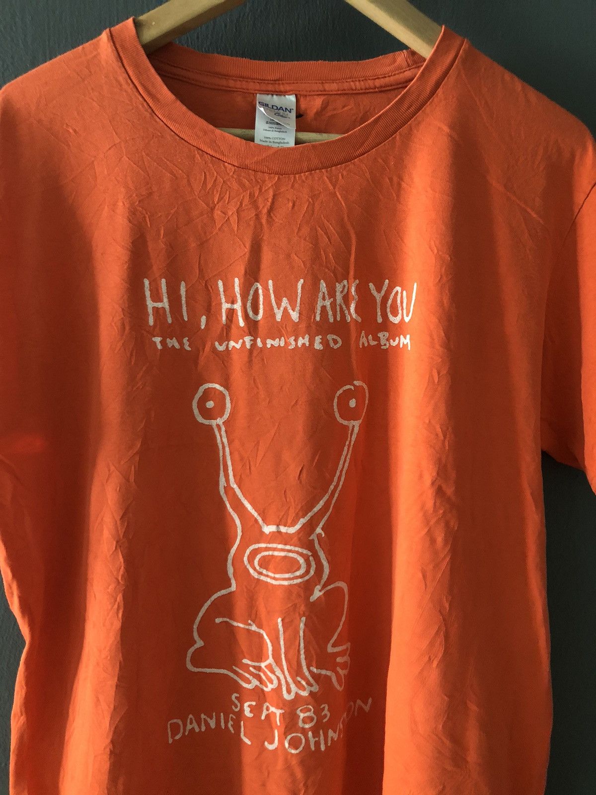 Other DANIEL JOHNSTON KURT COBAIN DESIGN STYLE DISTRESSED SHIRT Size US M / EU 48-50 / 2 - 3 Thumbnail