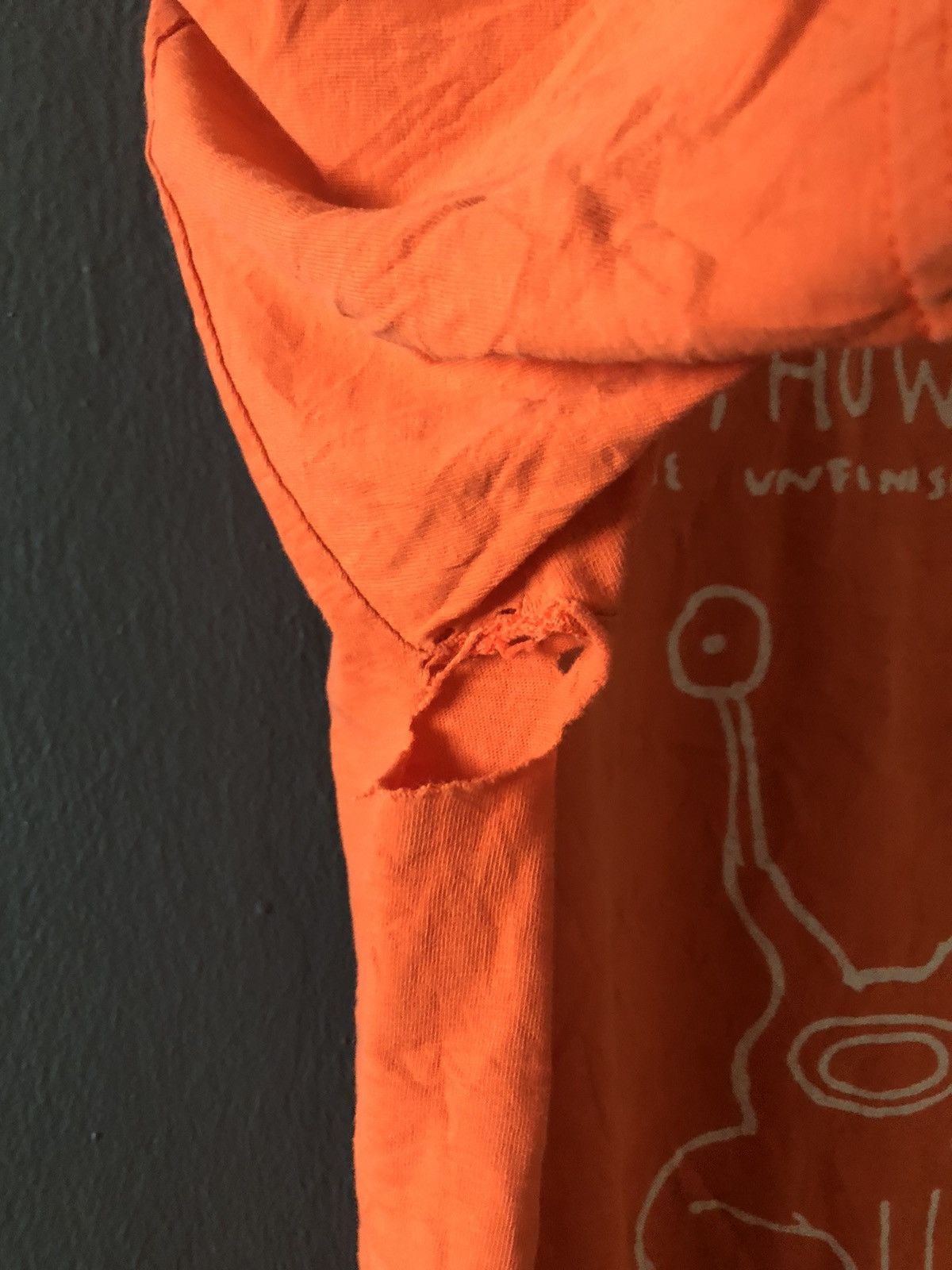 Other DANIEL JOHNSTON KURT COBAIN DESIGN STYLE DISTRESSED SHIRT Size US M / EU 48-50 / 2 - 5 Thumbnail