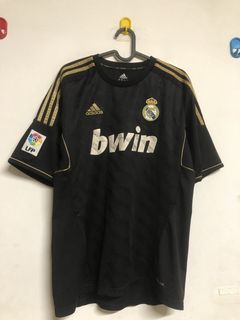 2014 Cristiano Ronaldo Black Real Madrid Soccer Jersey Football Kit +  Shorts XXL