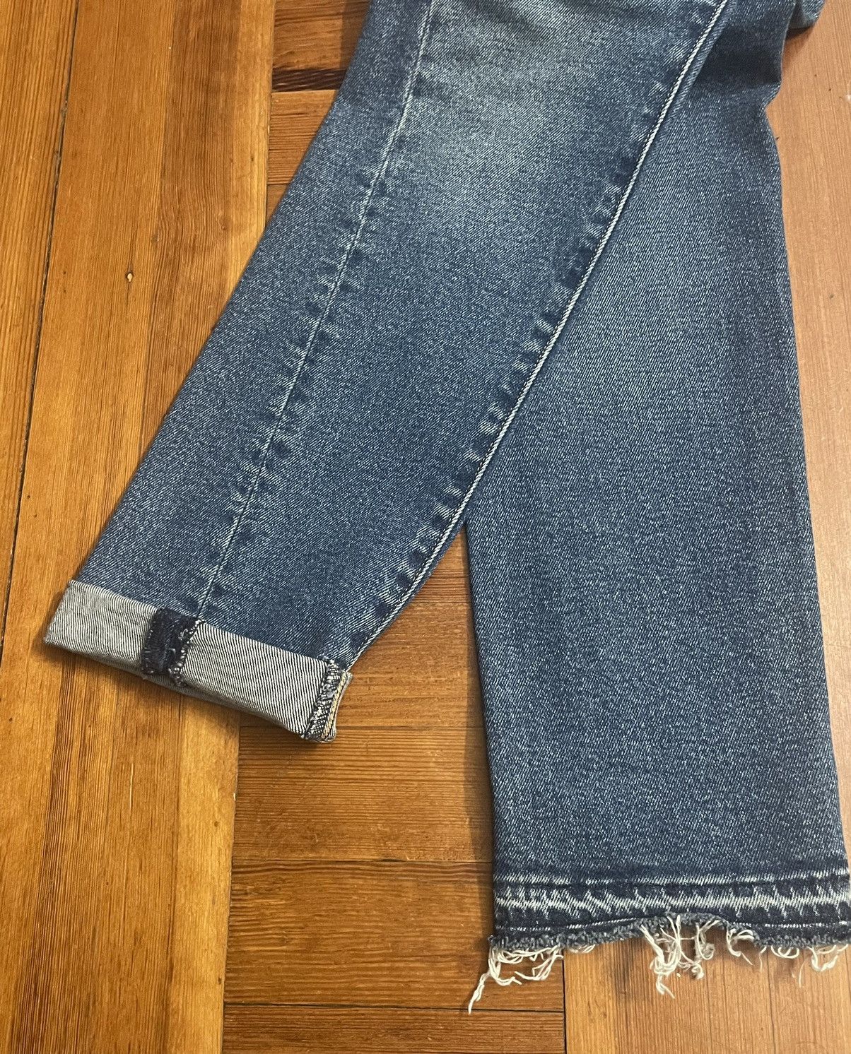 Levi's Vintage Clothing LEVI’S Altered Denim Professional Reclaimed by SSENSE 32 Size US 32 / EU 48 - 8 Thumbnail