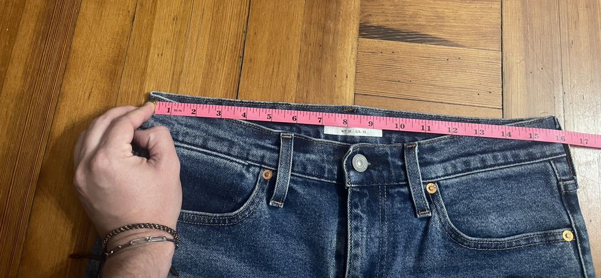 Levi's Vintage Clothing LEVI’S Altered Denim Professional Reclaimed by SSENSE 32 Size US 32 / EU 48 - 9 Thumbnail