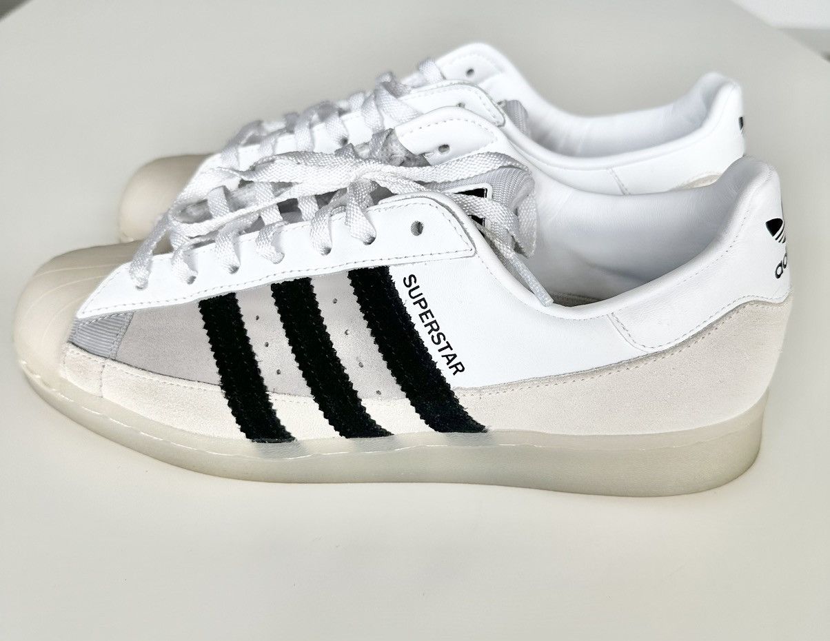 Adidas Adidas Superstar White Light Charcoal Men s Size 8 FX5565 Grailed