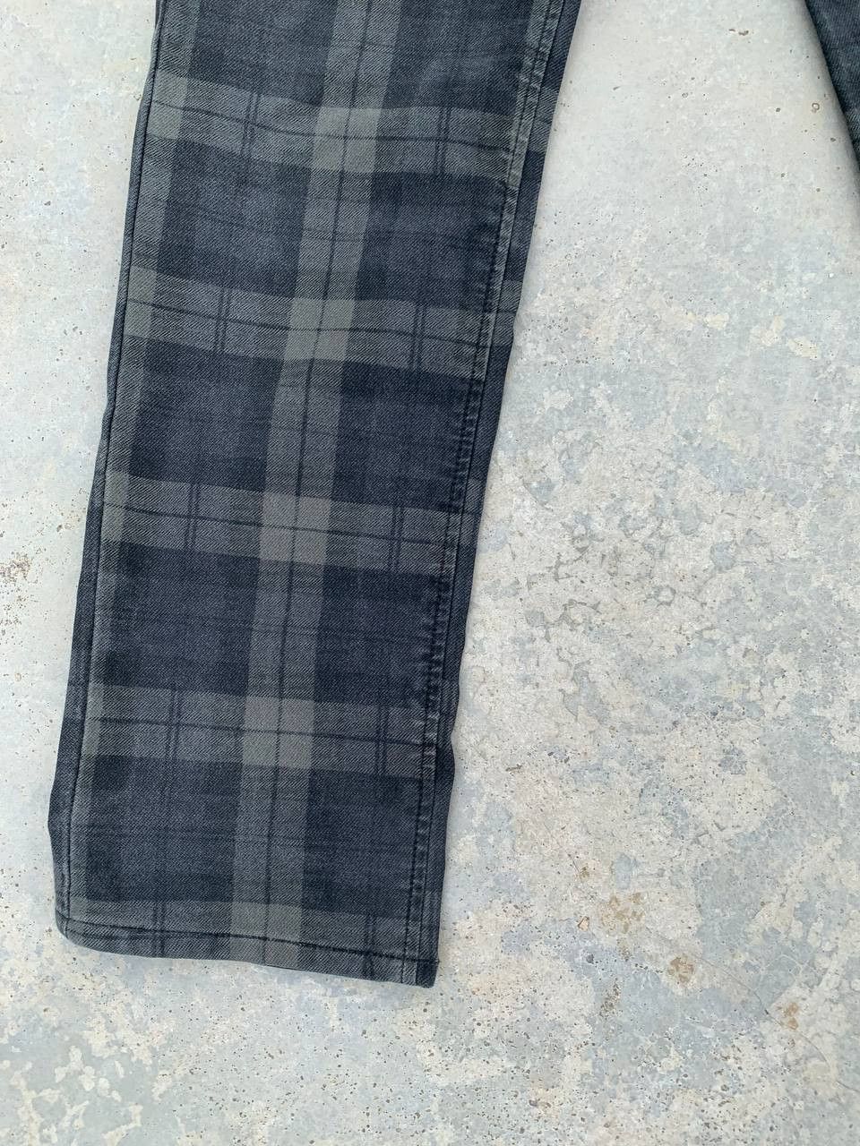 Edwin Vintage Edwin 503 Jersey Plaid Check Pants Size US 30 / EU 46 - 6 Thumbnail