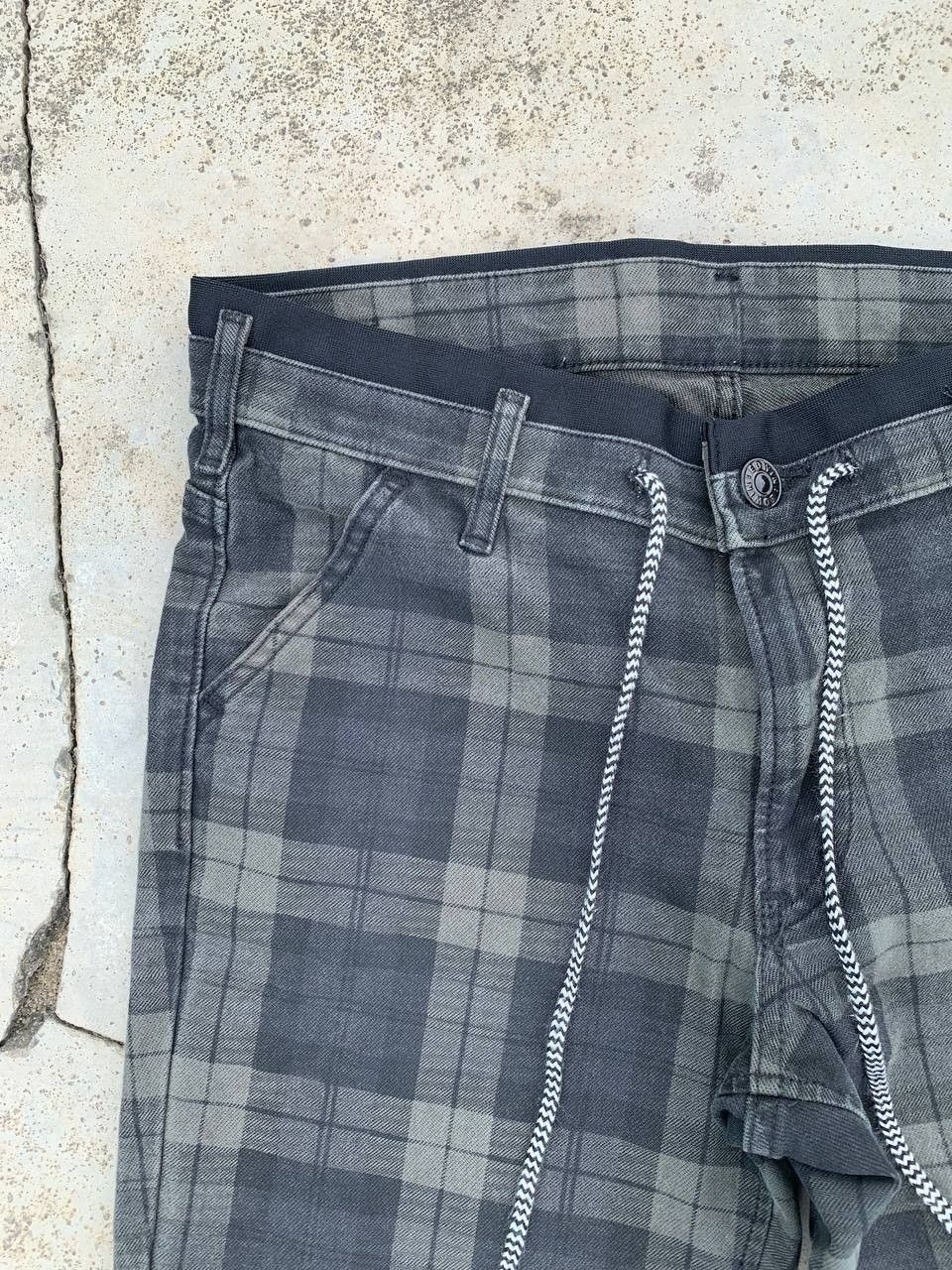 Edwin Vintage Edwin 503 Jersey Plaid Check Pants Size US 30 / EU 46 - 4 Thumbnail