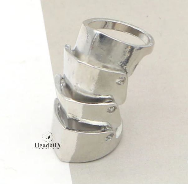 Jewelry Joint Armor Knuckle Ring Size ONE SIZE - 4 Thumbnail