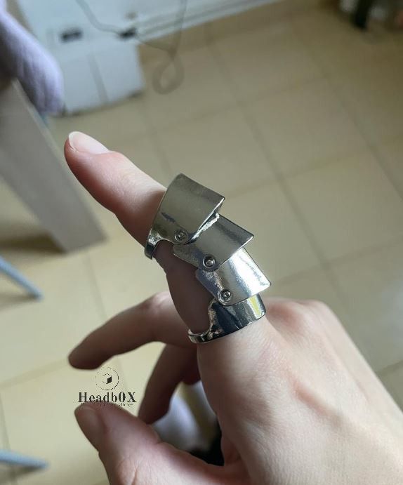 Jewelry Joint Armor Knuckle Ring Size ONE SIZE - 1 Thumbnail