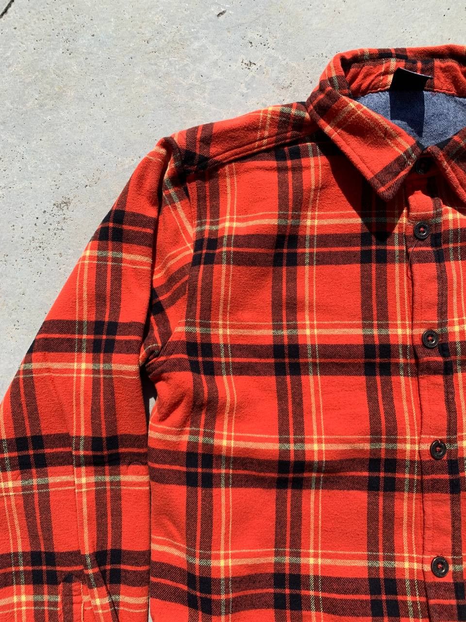 Japanese Brand Fieldcore Velvet Fleece Lined Tartan Plaid Flannel Size US S / EU 44-46 / 1 - 4 Thumbnail