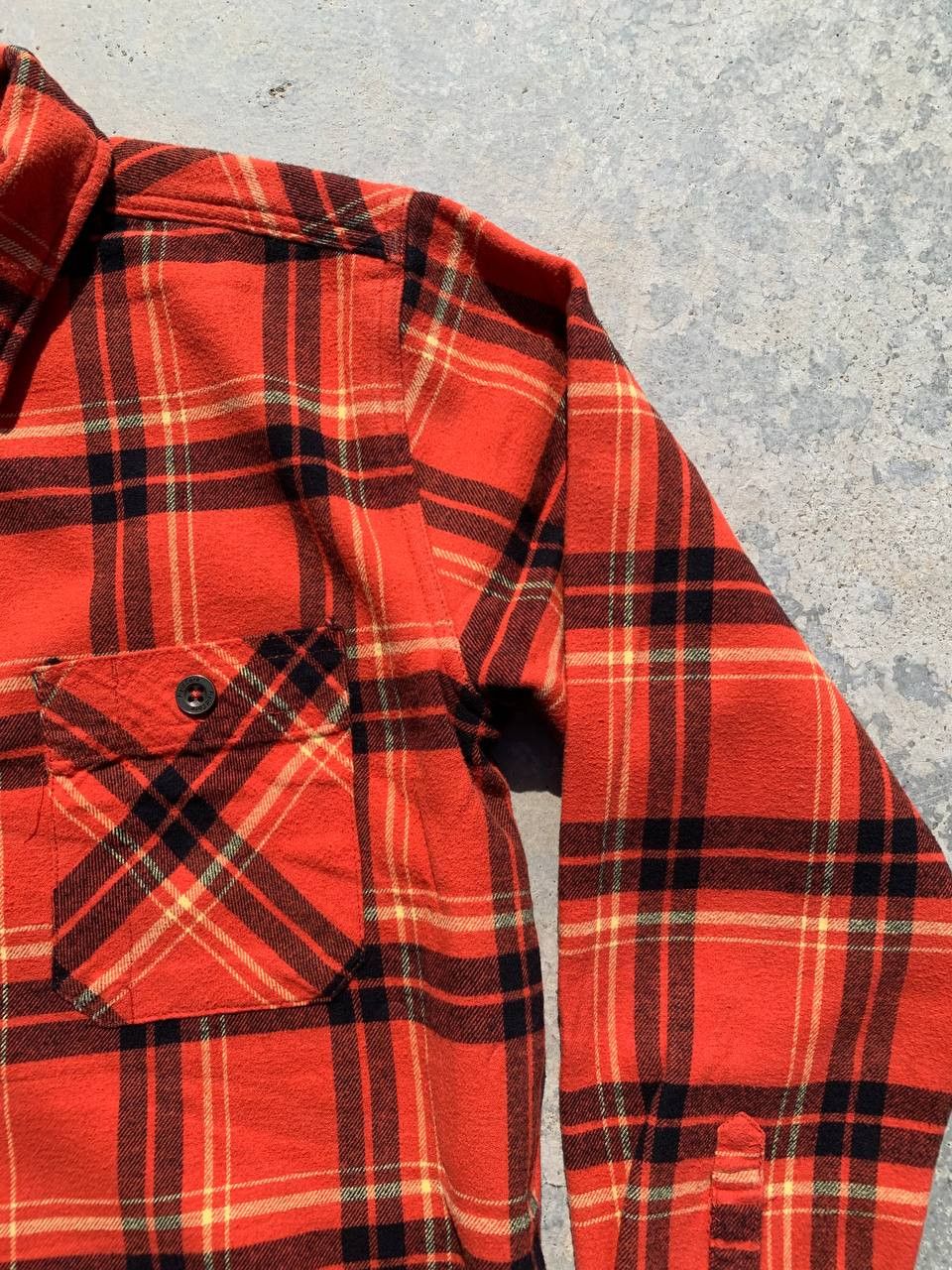 Japanese Brand Fieldcore Velvet Fleece Lined Tartan Plaid Flannel Size US S / EU 44-46 / 1 - 5 Thumbnail