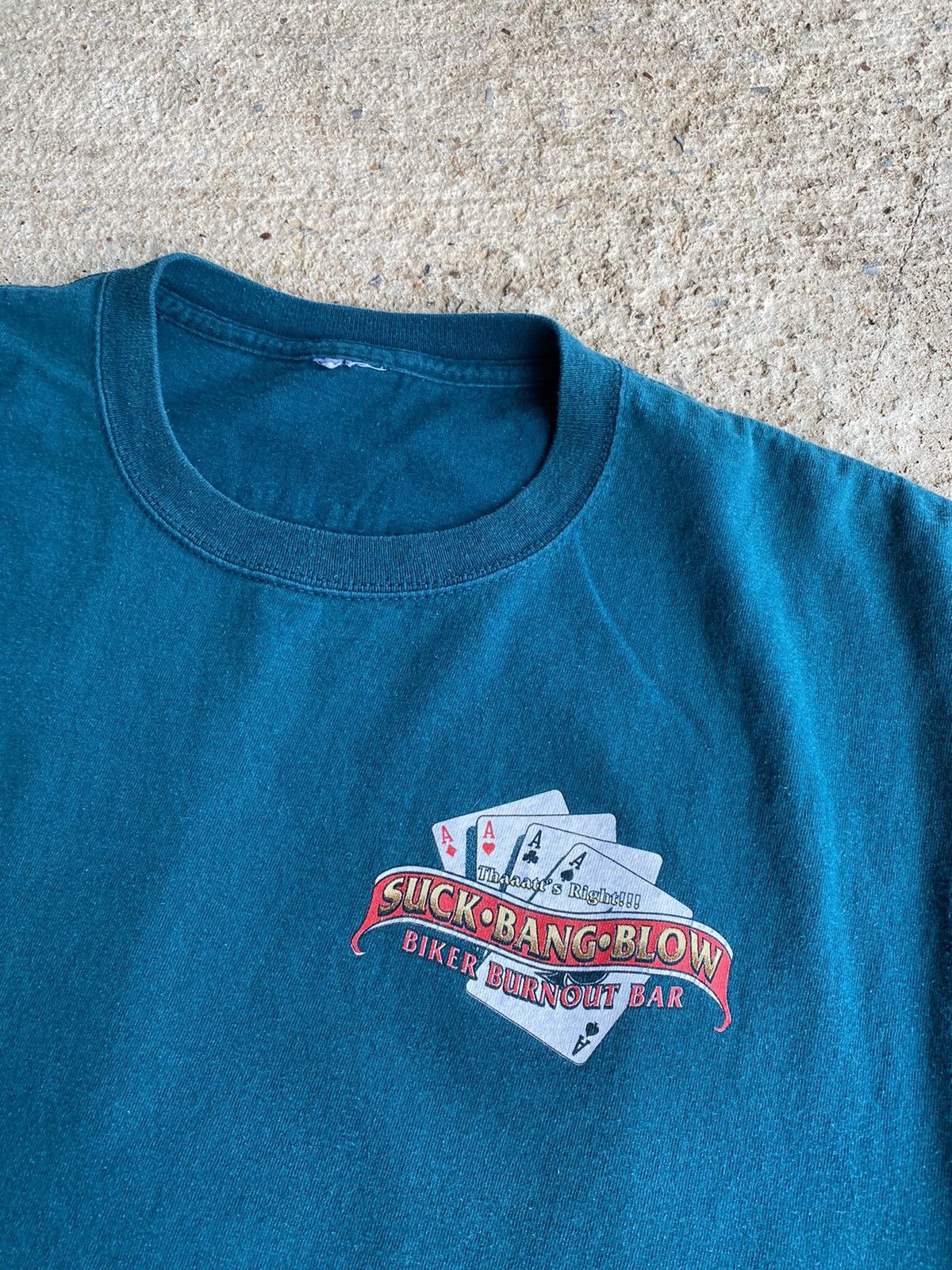 Harley Davidson × Vintage Vintage Y2K Suck Bang Blow Biker Bar Sleeveless Shirt Size US L / EU 52-54 / 3 - 7 Thumbnail