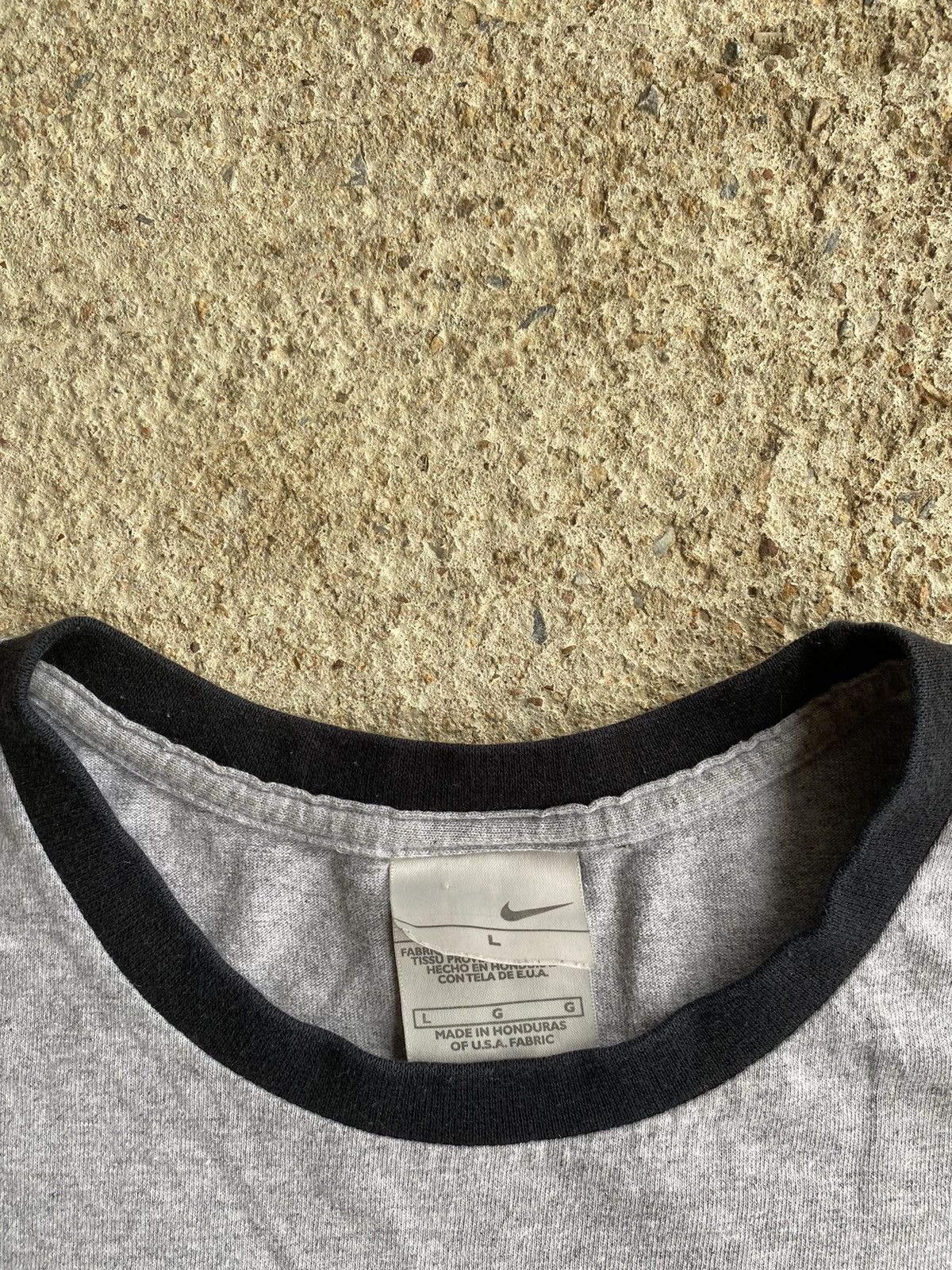 Nike × Vintage Vintage Y2K Nike Chopped Distressed Shirt Size US L / EU 52-54 / 3 - 3 Thumbnail
