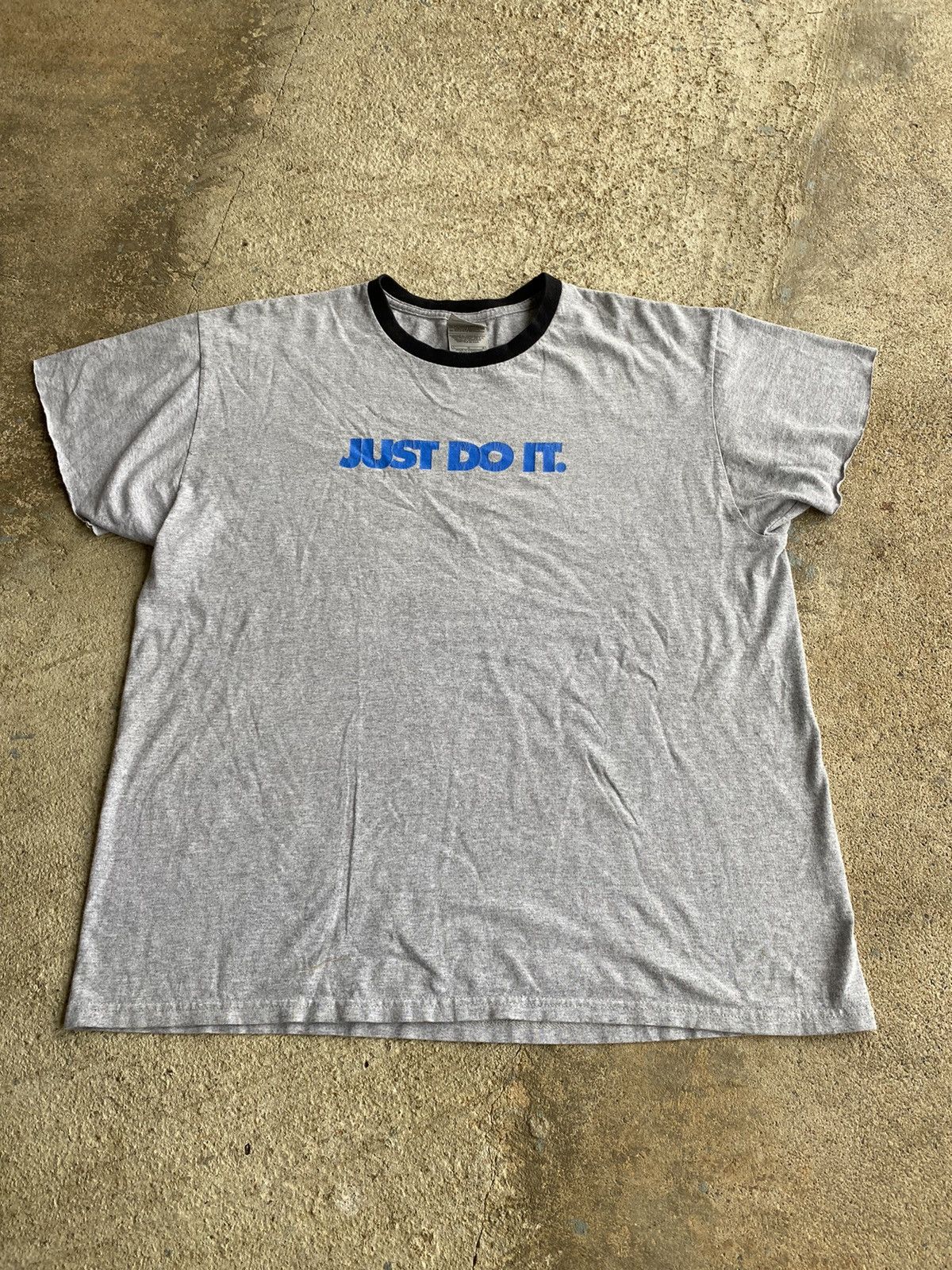 Nike × Vintage Vintage Y2K Nike Chopped Distressed Shirt Size US L / EU 52-54 / 3 - 1 Thumbnail