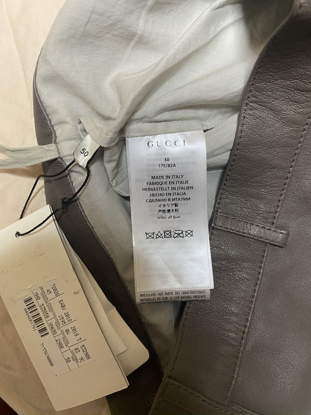 Gucci Rare 2000USD value Gucci runaway lamb leather shorts Size US 34 / EU 50 - 7 Thumbnail