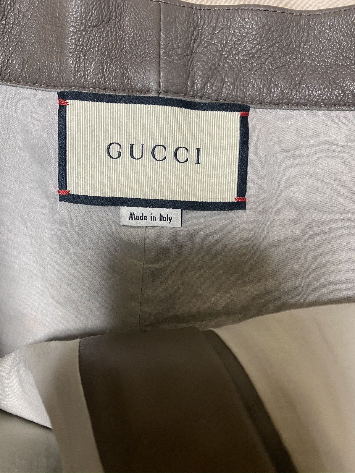 Gucci Rare 2000USD value Gucci runaway lamb leather shorts Size US 34 / EU 50 - 6 Thumbnail